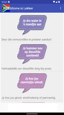 Idiome is Lekker android App screenshot 4