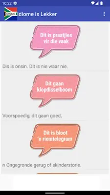 Idiome is Lekker android App screenshot 5